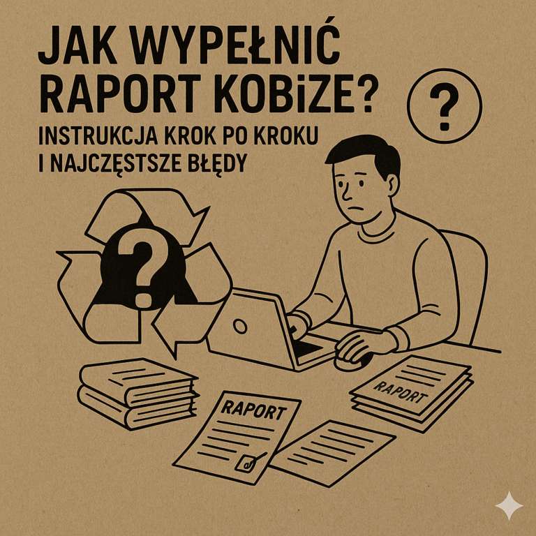Jak wypełnić raport KOBiZE? Instrukcja krok po kroku i najczęstsze błędy.