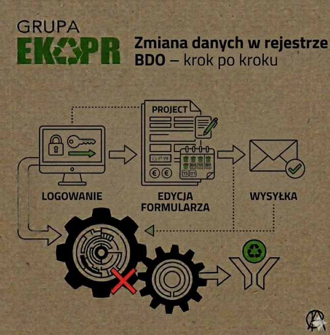 Zmiana danych w&nbsp;rejestrze BDO procedura krok po&nbsp;kroku