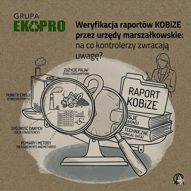 Verification of KOBiZE reports by marshal offices: what do inspectors pay attention to?