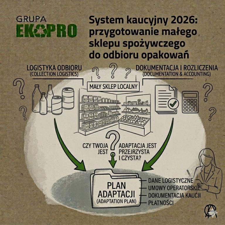 Pfandsystem 2026: Vorbereitung des kleinen Lebensmittelladens auf die Sammlung von Verpackungen