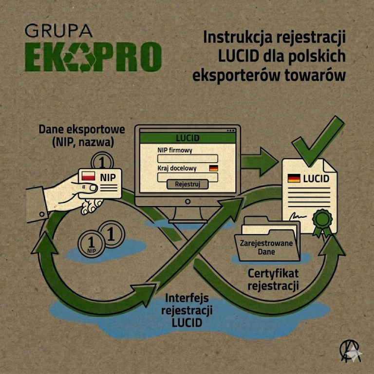 Rejestracja w&nbsp;niemieckim systemie LUCID: instrukcja dla polskich eksporterów towarów
