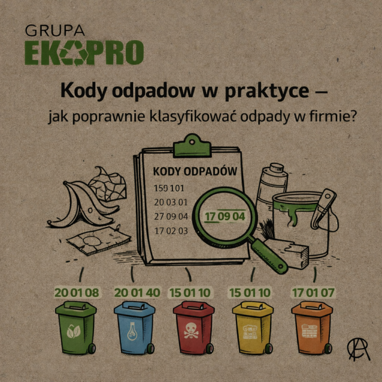 kody odpadów