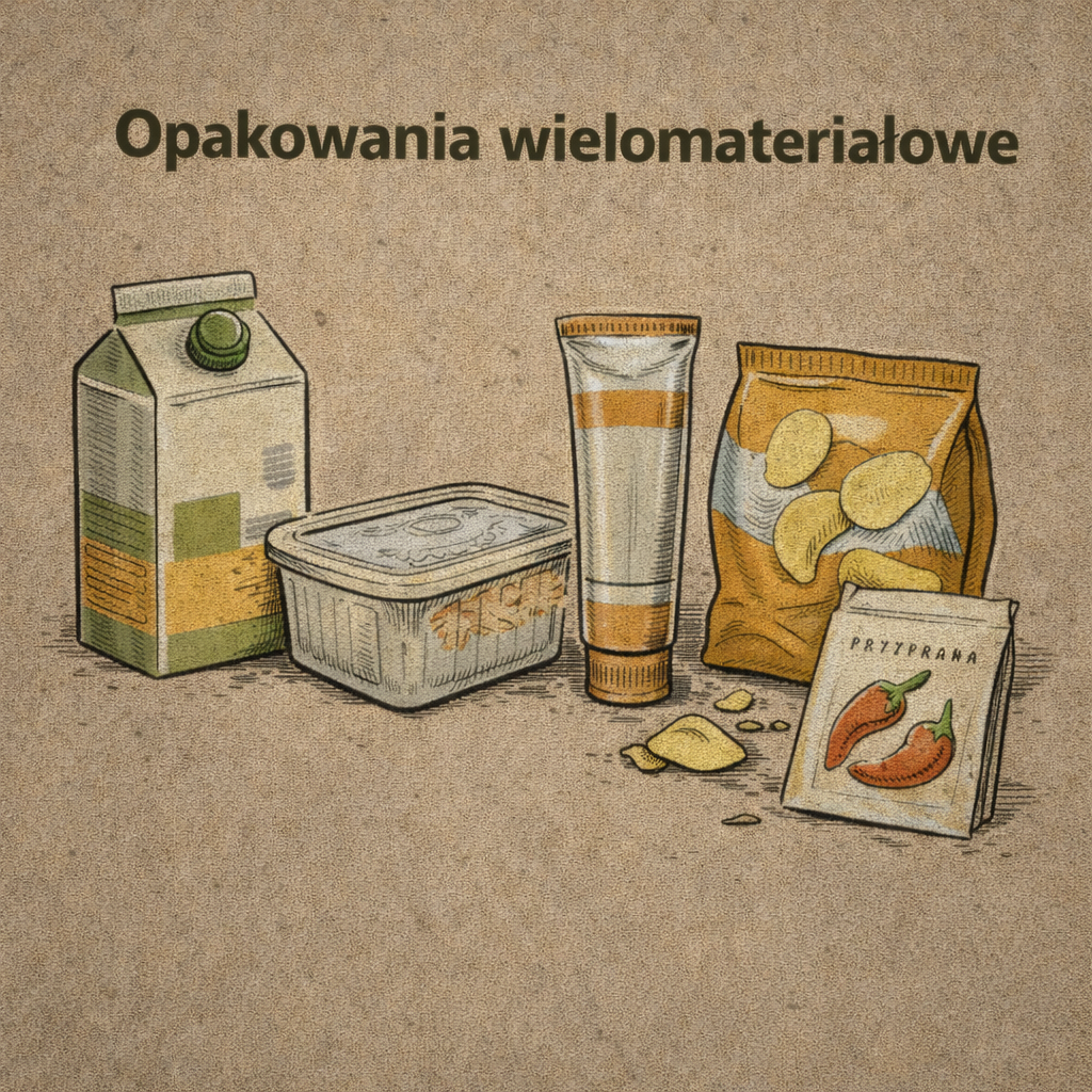 opakowania wielomateriałowe