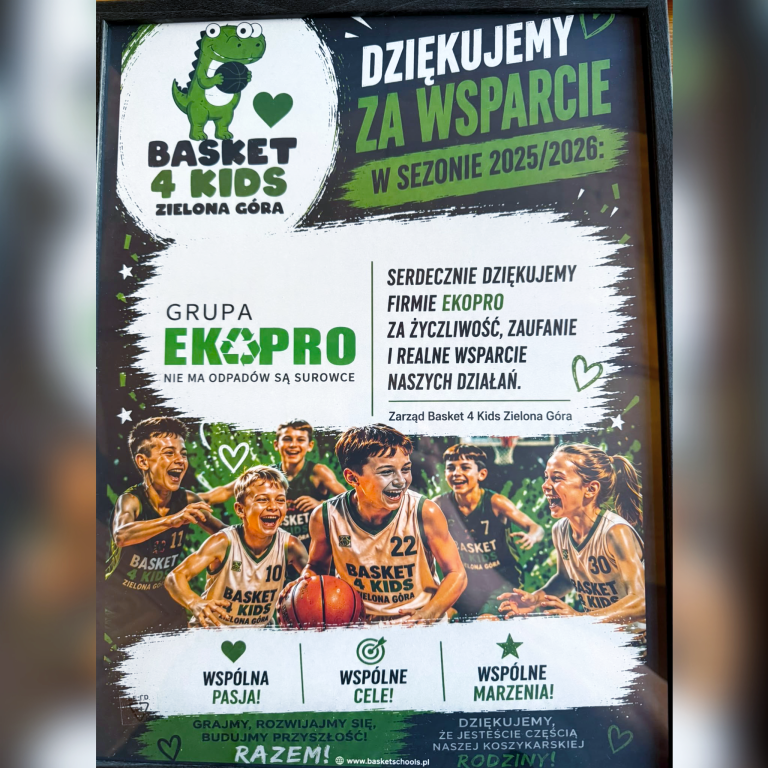 Ein Spiel mit nur einem Korb. Vielen Dank, Basket 4 Kids!