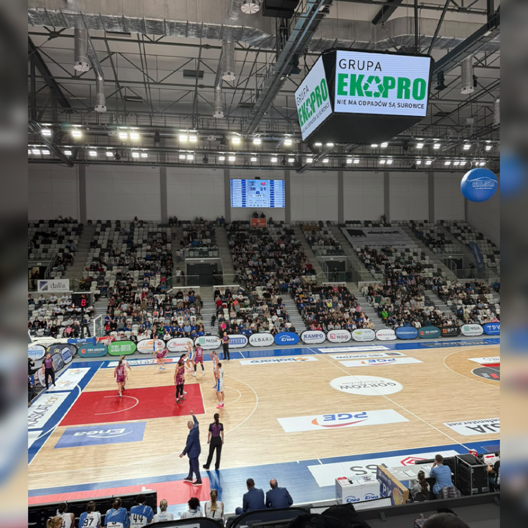 Sportowe emocje na&nbsp;najwyższym poziomie z&nbsp;udziałem GRUPY EKOPRO! 🏀 ♻️